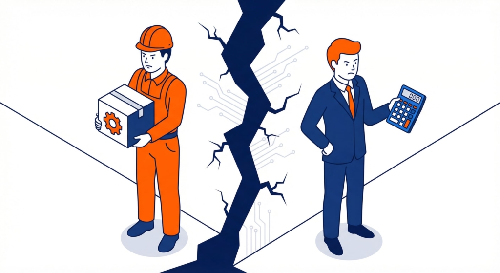 なぜ在庫管理の話は「噛み合わない」のか？