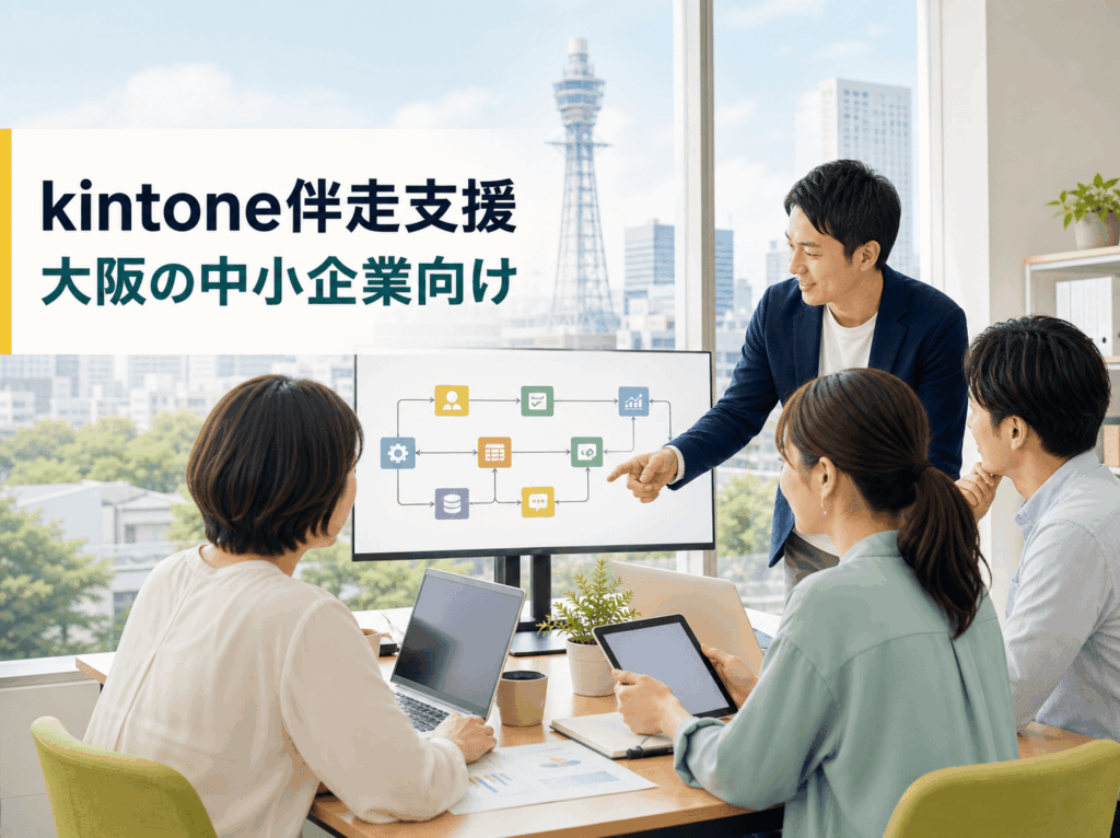 kintone伴走支援を大阪で探している方へ